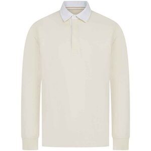 Front Row Mens  Rugby Shirt / Natural